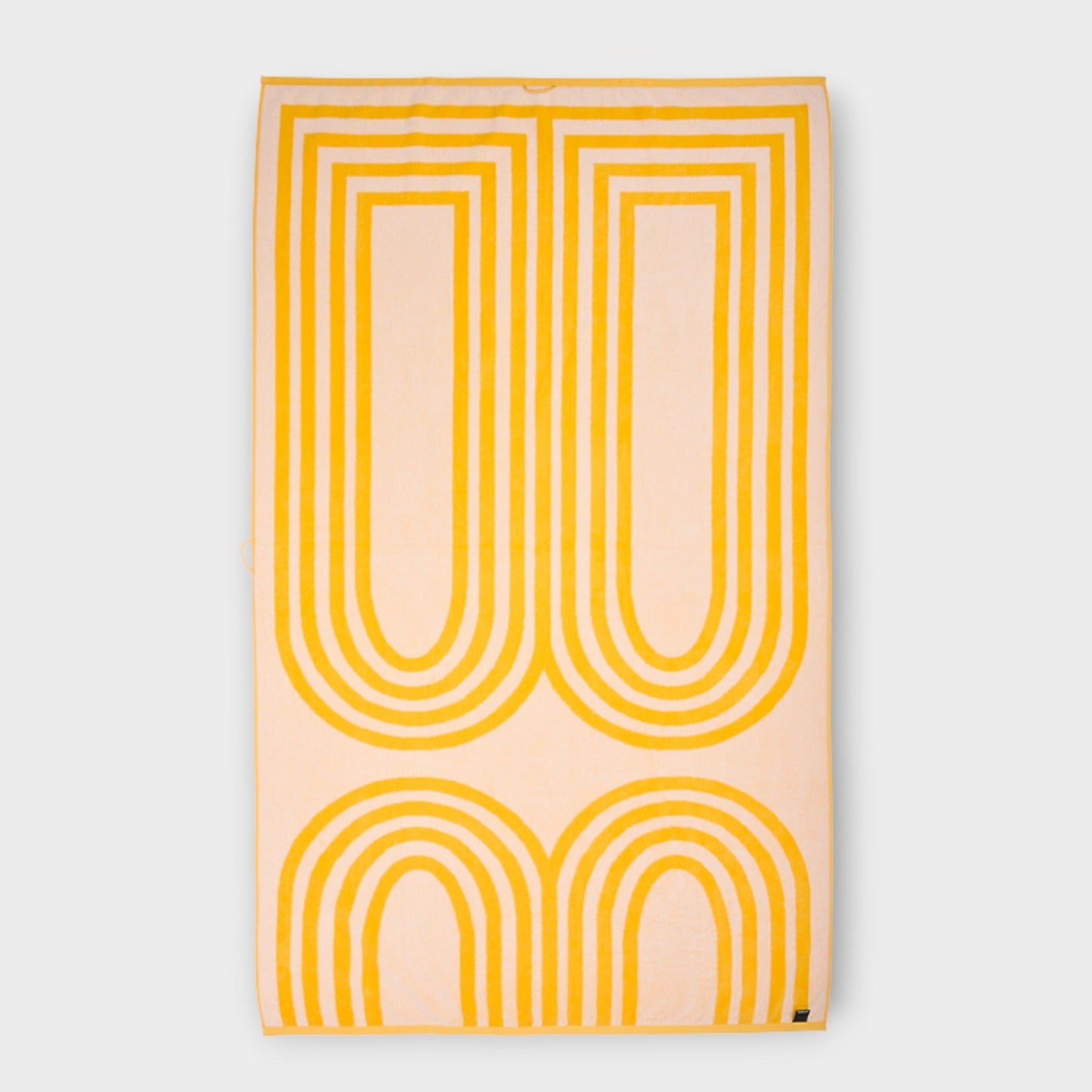 Lateral Objects 'Arc' Large Cotton Beach Towel