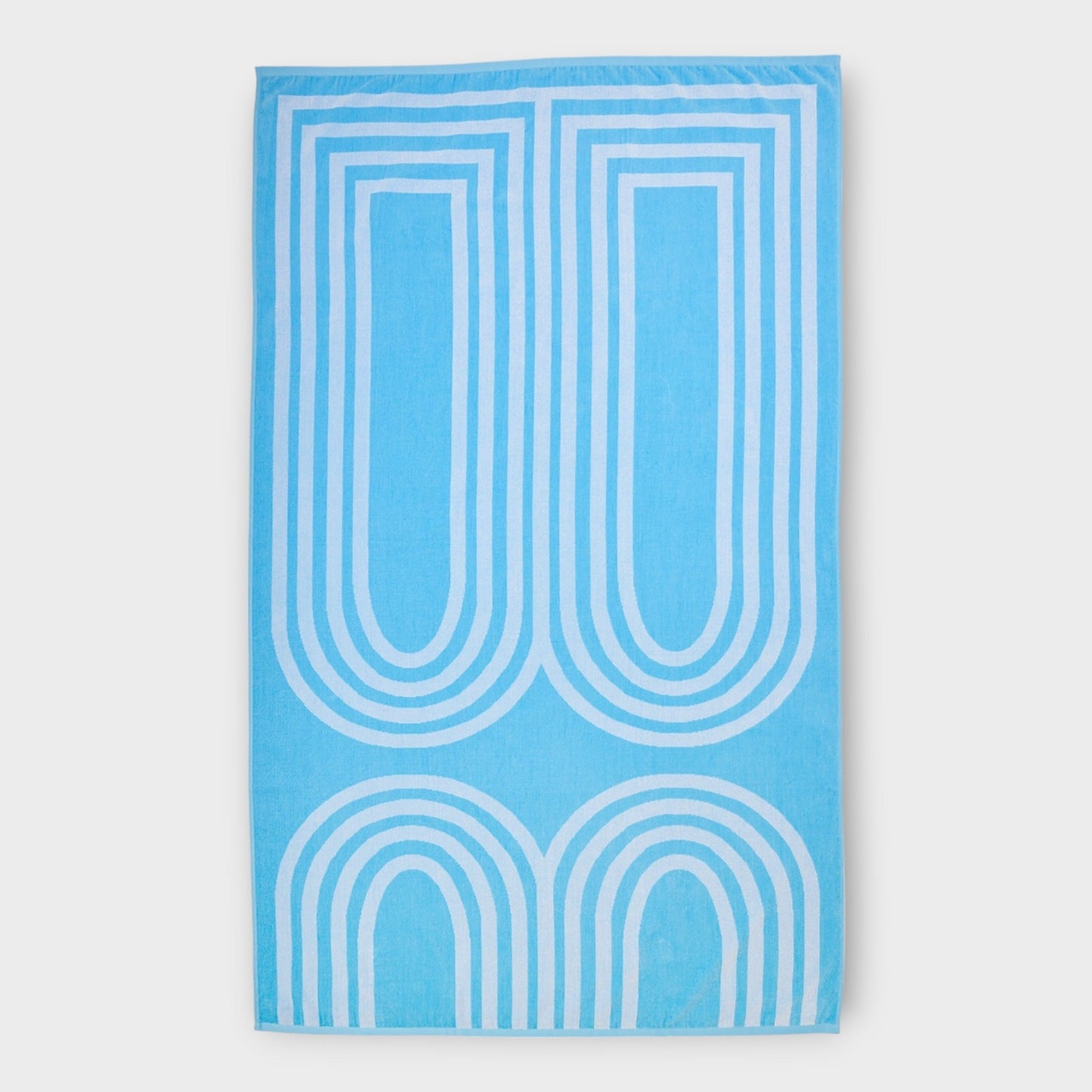 Lateral Objects 'Arc' Large Cotton Beach Towel