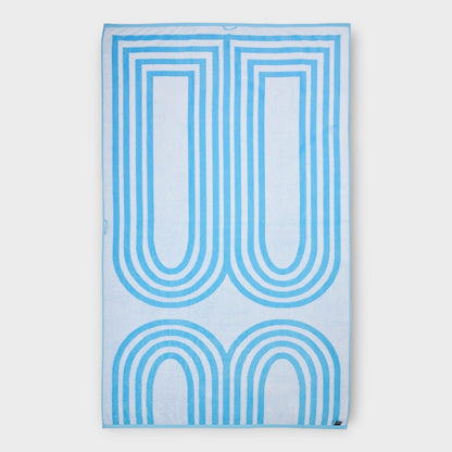 Lateral Objects 'Arc' Large Cotton Beach Towel