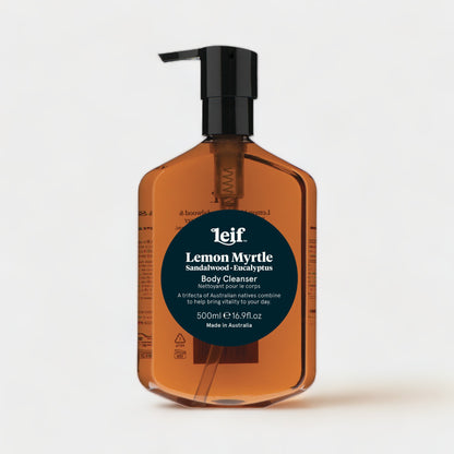 Leif Products Body Cleanser, Body Lotion & Body Scrub