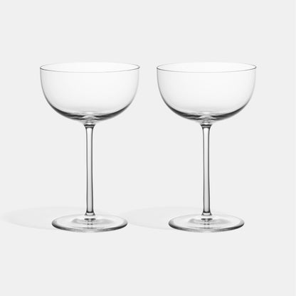 Richard Brendon Cocktail Collection Mouth Blown Crystal Glassware