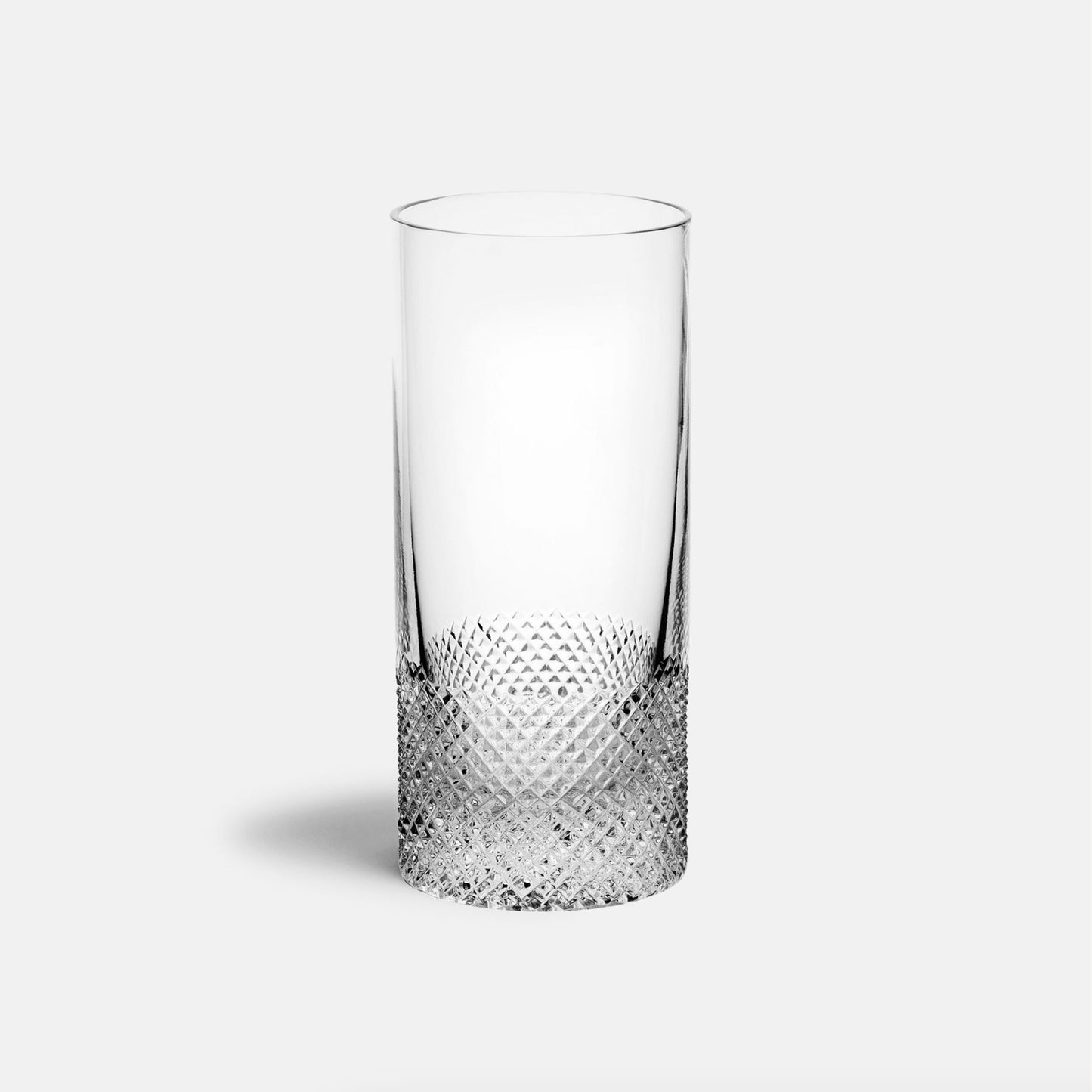 Richard Brendon Diamond Collection Mouth Blown Crystal Glassware