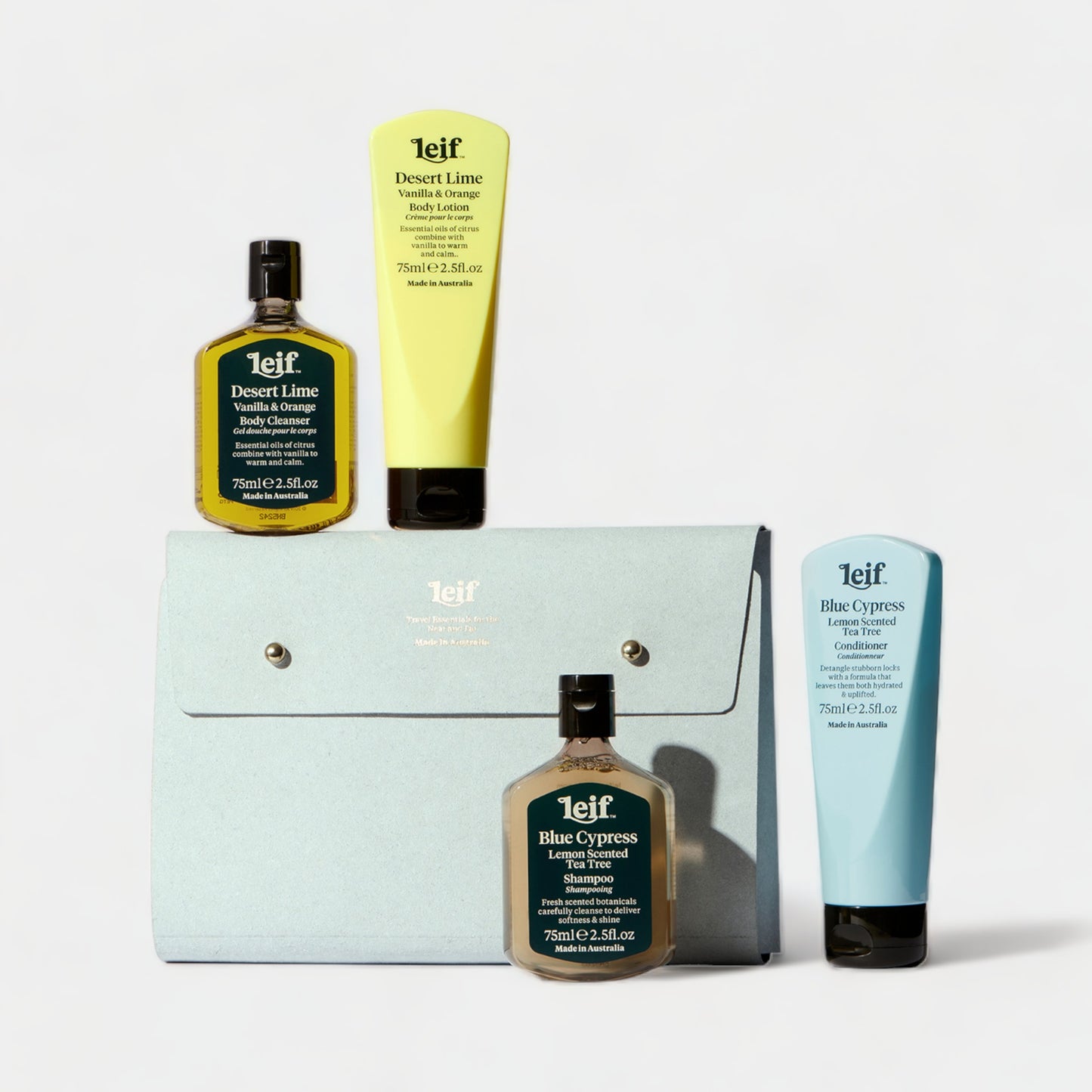 Leif Products Body & Hair Care Travel Kits