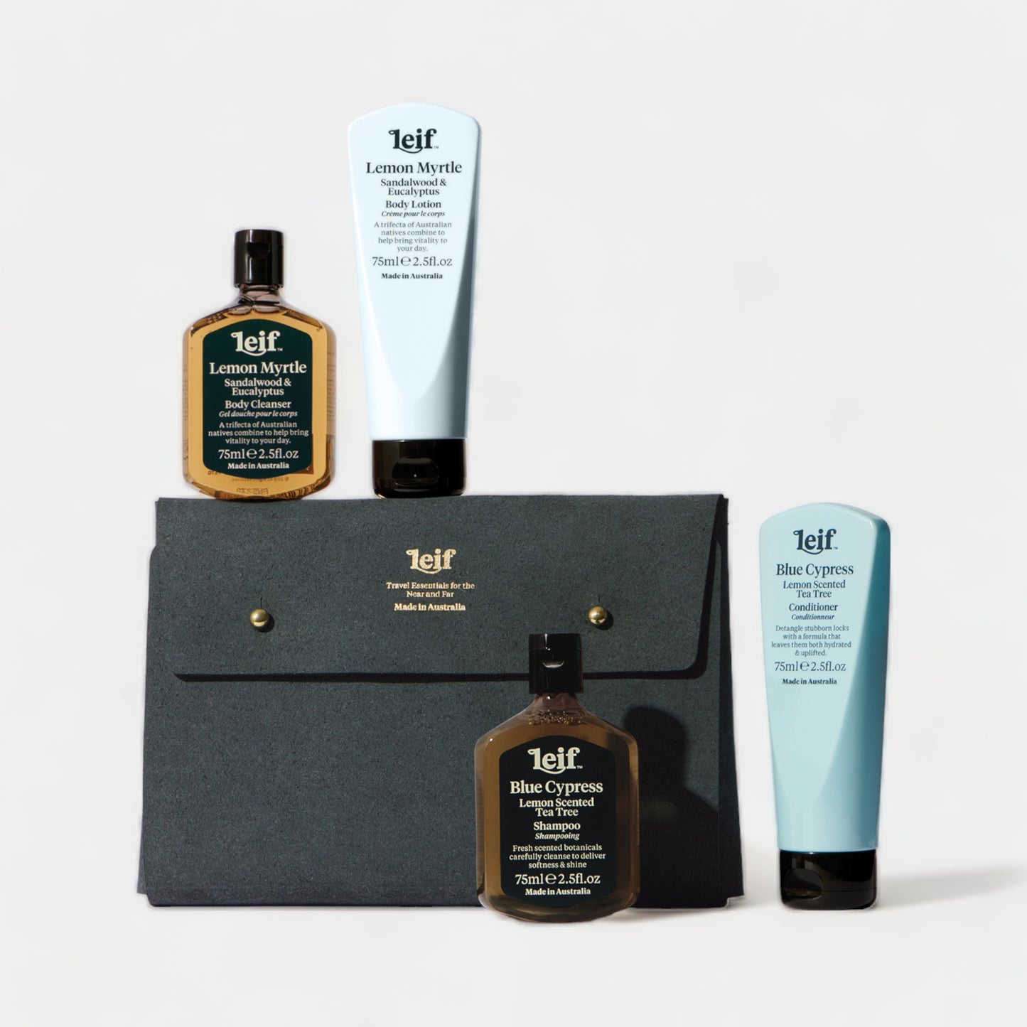 Leif Products Body & Hair Care Travel Kits