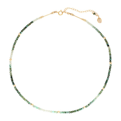 Corali Beaded Gemstone & 14Kt Gold Filled Necklace