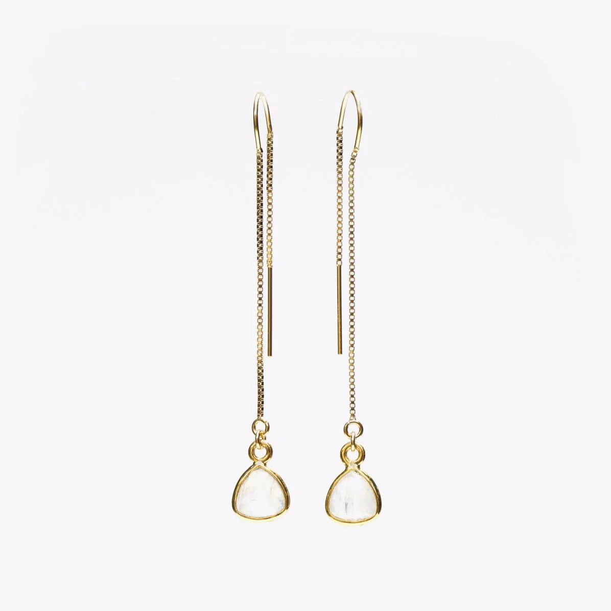 Corali Beaded Gemstone & 14Kt Gold Filled Drop Earrings