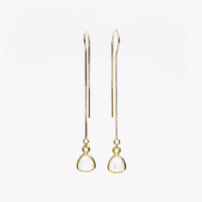 Corali Beaded Gemstone & 14Kt Gold Filled Drop Earrings