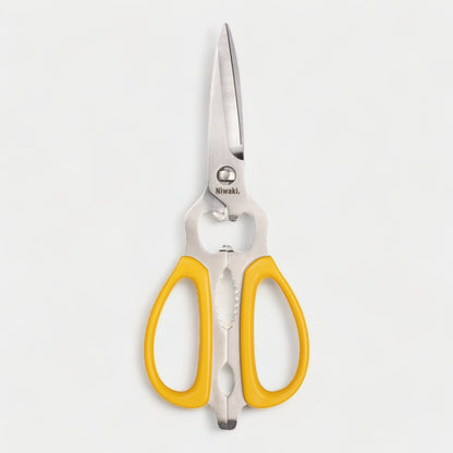 Niwaki Mainichi Yellow Japanese Kitchen Scissors