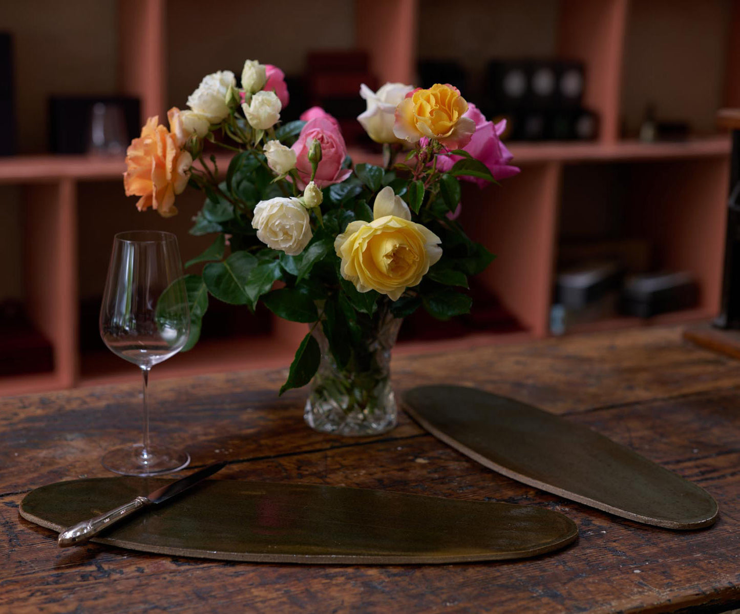 Hand Made Ceramic Platters by Artist Phoebe Cowdery