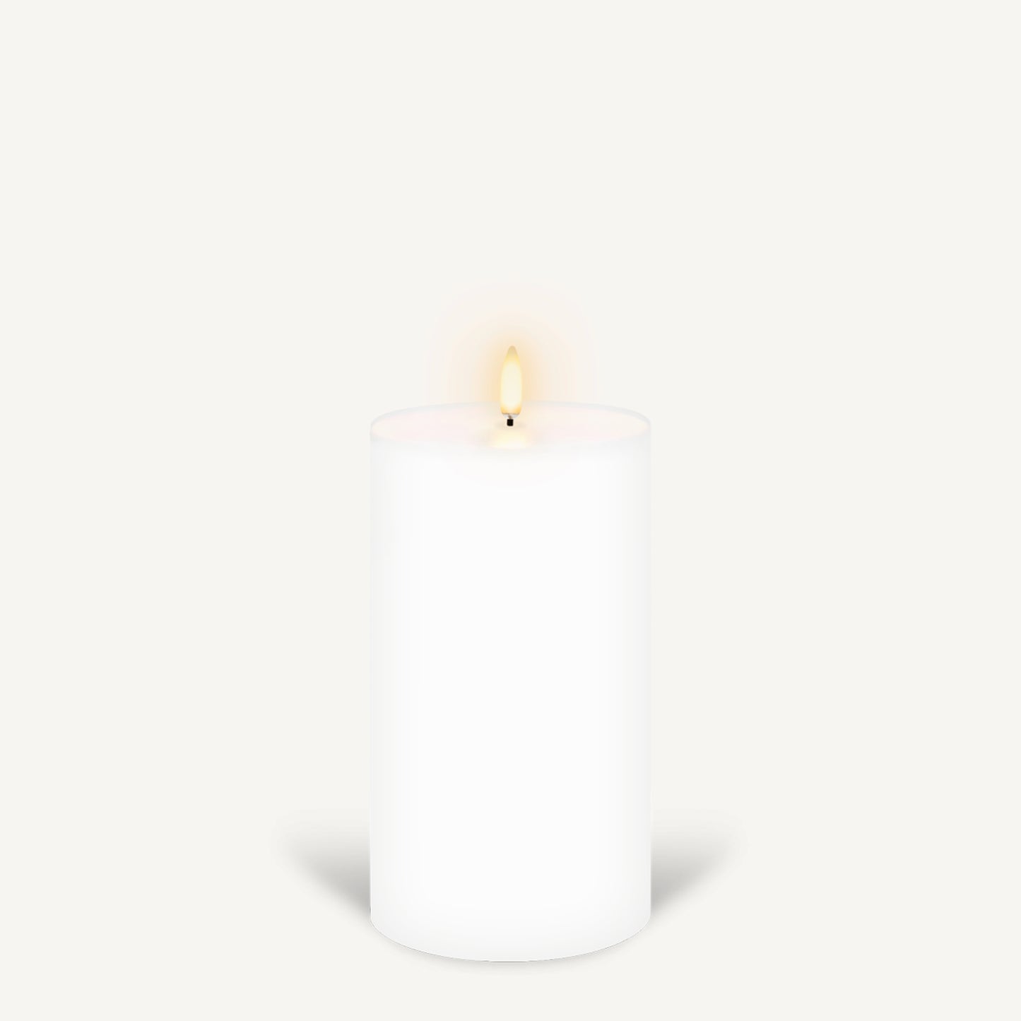 Uyuni Outdoor Pillar Candle - Ivory White