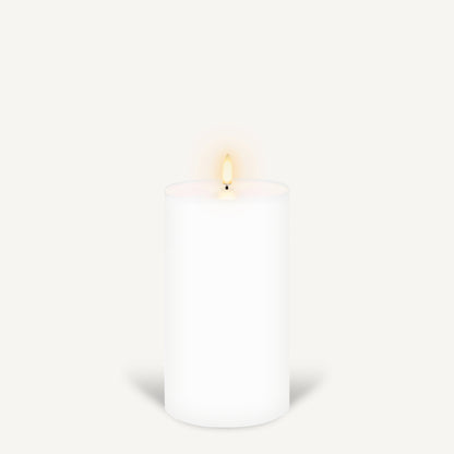 Uyuni Outdoor Pillar Candle - Ivory White